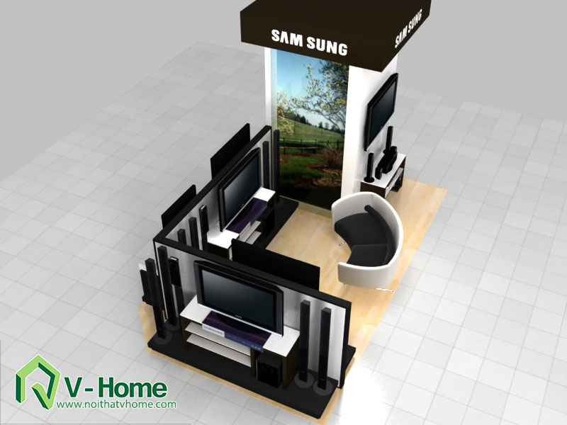 thiet-ke-khu-trung-bay-sam-sumg-14 Thiết kế khu trưng bày sản phẩm điện tử SamSung