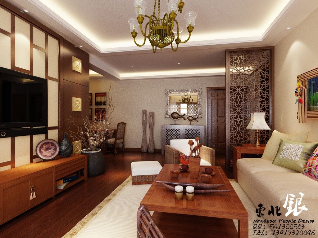 asian-style-living-room-1024x768 Tổng hợp 25+ phong cách thiết kế nội thất đẹp - Đâu sẽ là sự lựa chọn của bạn